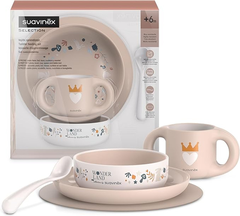 Suavinex Vajilla para Bebés de Aprendizaje